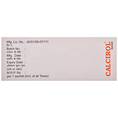 Calcirol - Sachet of 1g Granules