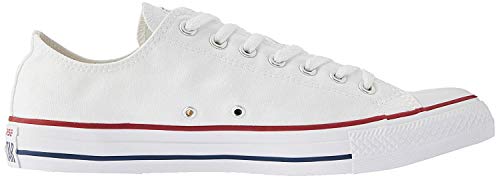 Converse Men's Low-Top, White Optical White, 11