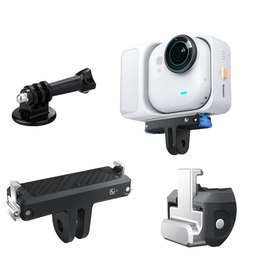 Insta360 Go Ultra カメラ用 磁気クイックリリースマウント, ABSマウントアダプター, 三脚・自撮り棒対応