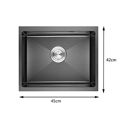 Évier de cuisine compact en acier pour optimiser les petits espaces