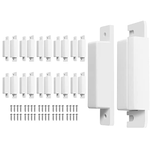 Image of MC-31 Surface Mount Wired NC Door Contact Sensor Alarm Magnetic Reed Switch White 10 pcs