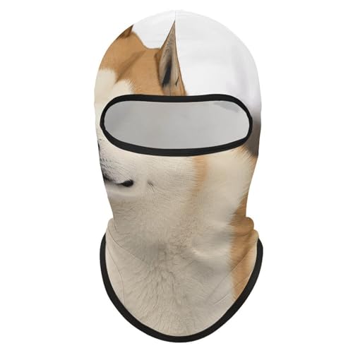 Balaclava Akita para Hombres y Mujeres, Máscara de Protección Solar Respirable con Cubreboca Completo para Senderismo, Ciclismo, Correr y Conducir miniatura 7