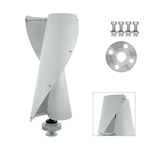 Turbina aerogeneradora 24V 400W eficiente con generador eólico de eje vertical 6