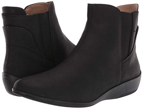 Lifestride Womens Izzy Chelsea Boot, Black, 8 Wide Us #TOP6