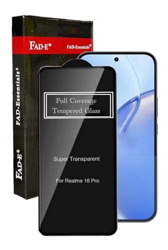 Image of FAD-E Tempered Glass Screen Protector Guard Compatible for Realme 16 Pro 5G (6.78 inch)