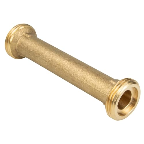 Schlösser JS Passstück 3/4 Zoll (DN15) x 110 mm für Wasserzähler Wärmemengenzähler - Messing blank - 0080040300001