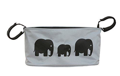 BundleBean Buggy / Stroller organiser, storage bag, nappy pouch - fits to handlebar of any pushchair/buggy/stroller by BundleBean