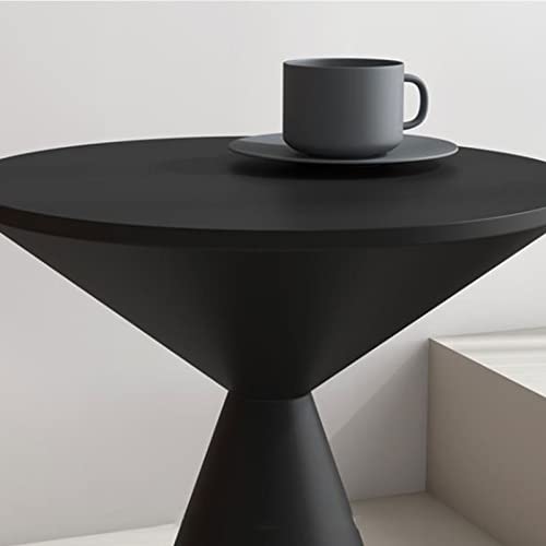 Petite table de chevet en métal ronde pour optimiser les petits espaces - 4