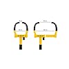 Extendable Wheel Clamp for Ducato Crafter Motorhome Campervan Heavy Duty Anti Theft Protection 2 Keys Alca Germany A306000 Yellow #2