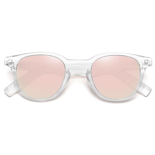 MEETSUN Vintage Round Polarized Sunglasses for Women Classic Small Retro Shades UV400 Protection3