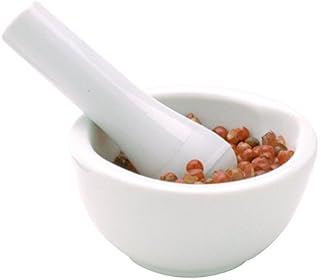 Norpro 691D Porcelain Mortar & Pestle, Mini