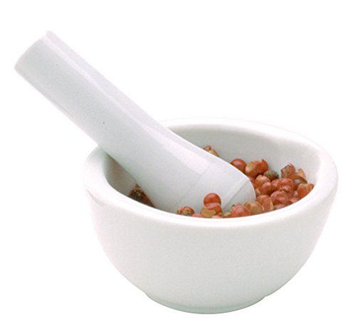 Norpro Porcelain Mortar & Pestle, Mini, White #TOP27