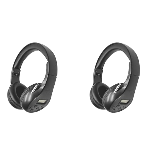 2 Auriculares con Radio FM Incorporada y Orejeras Inalámbricas para Cortar Césped y Caminar