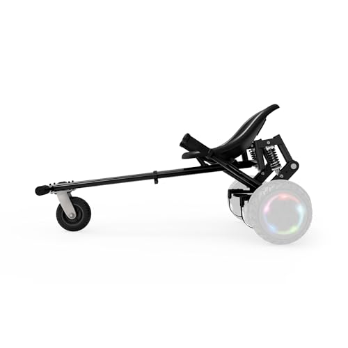 Jetson JetKart 2.0 Hoverboard Attachment, 6" Tire, Black
