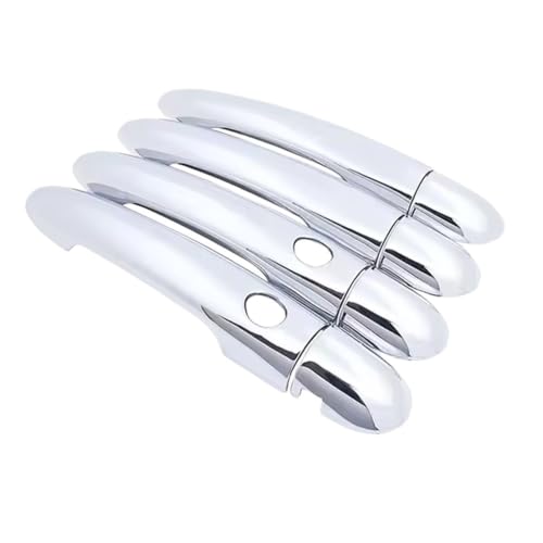 Accessoires poignée en carbone voiture Modus 2004 2012 couverture de porte