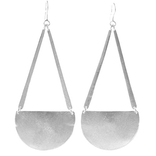Marcia Moran Meeko Earrings (Rhodium)