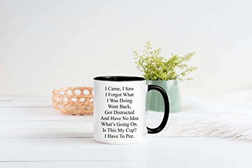 Awnpow Funny Mug For Older People,Senior Citizens Mug,For Senior Women And Men,Birthday,Mothersday,Fathersday,Christmas Mug,11Oz Ceramic Coffee Mug/Tea Cup thumb #3