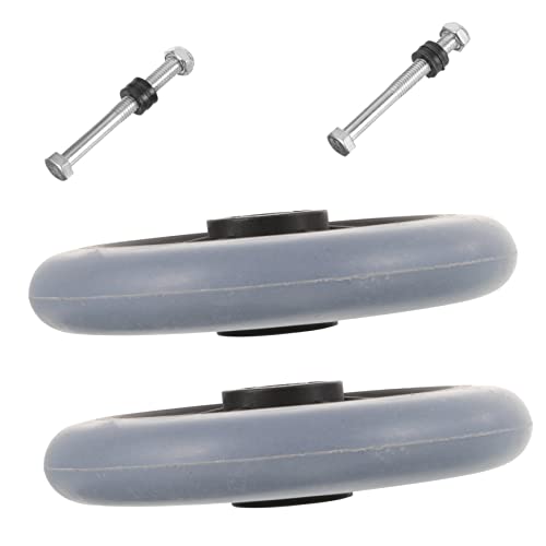 ORFOFE 2個 車椅子 車輪 重量物 耐久性 車椅子 オフィス 椅子 パーツ 重量物 耐久性 キャスター 車輪 机 椅子 キャスター 車輪 交換可能 車椅子 付属品 ローリング コンピュータ