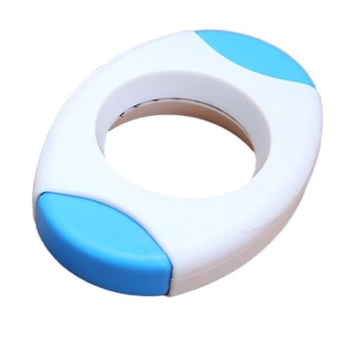 Vilgftyiet Tagliauova in acciaio inox, strumento per la cucina, per rimuovere e affettare le uova sode, frutta e verdura, giallo