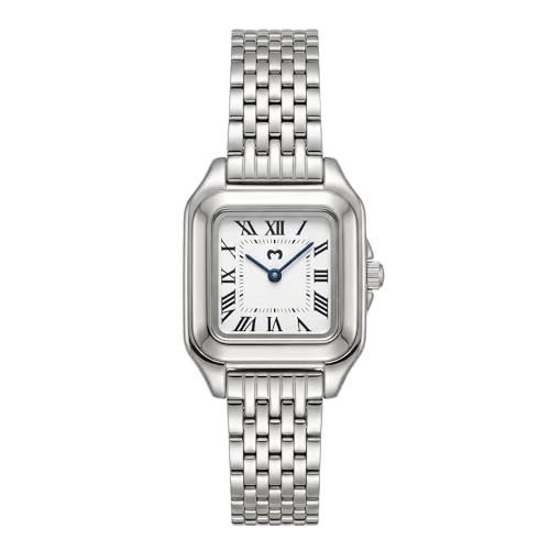 MARLION JEWELS Relojes de Mujer. Reloj analógico Cuadrado para Mujer con diseño Refinado y versátil. Reloj de Mujer Original con maquinaria de Cuarzo Reloj Pulsera Mujer