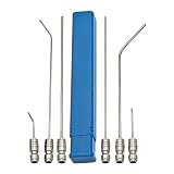 Hochdruckreiniger-Sprühdüsen-Set, Schnellverbindung, Edelstahl-Düsen, Hochdruckreiniger-Aufsätze, für Dachrinne, Dach, Boden, Unterhaus, Auto, Garten, Reinigung, Waschservice, tägliche AC