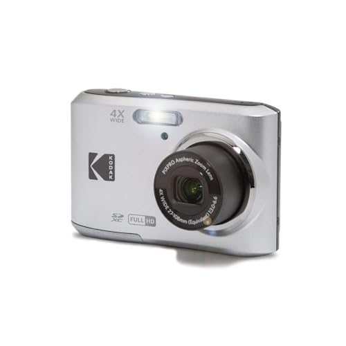 Image of Kodak Pixpro FZ45 16MP 4x Zoom Compact Camera - Silver