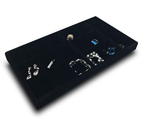 TheDisplayGuys - Bandeja organizadora de Joyas con múltiples Compartimentos para tu Vida Moderna