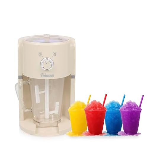 Granizadora Tristar - 2 tamaños de hielo picado - 250 g de hielo por minuto - Jarra de 1,1 L - Compartimento para hielo de 600 ml - KD-7310