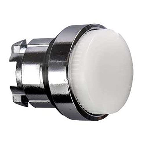 Cabeza puls.lum.led sal.p p bla bouton poussoir lumineux blanc
