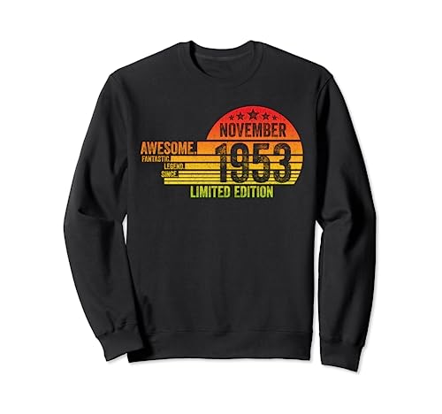 Regalo De Cumpleaños, Impresionante Desde Noviembre 1953 Sudadera