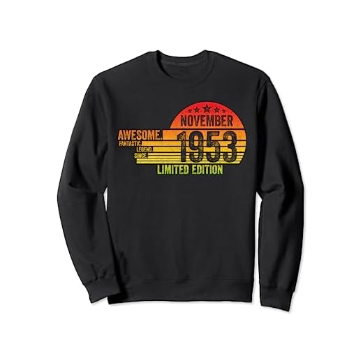Regalo De Cumpleaños, Impresionante Desde Noviembre 1953 Sudadera