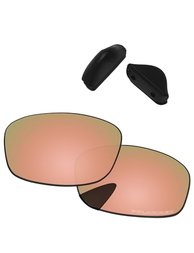 Image of Replacement Lenses & Nose Pads for Oakley Fives Squared(4+1) OO9238 54mm - Precise Fit, UV Block, Impact Resistant