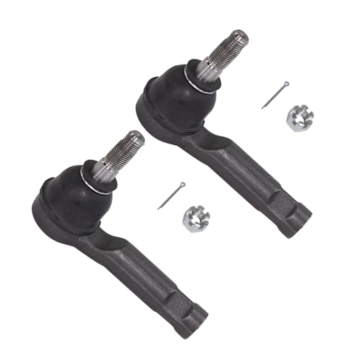 Image of Detroit Axle - 6pc Front End Suspension Kit for 2013 2014 2015 2016 Mazda CX-5, 2 Lower Control Arms with Ball Joint 4 Outer Inner Tie Rods Replacement