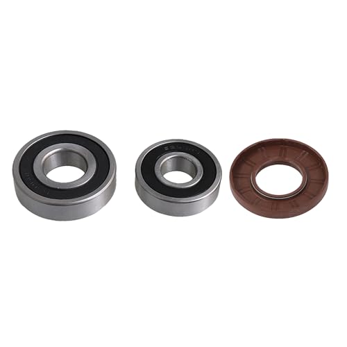 BQLZR 2,75x1,26x0,7 pulgadas rodamientos de tina para lavadora de carga frontal y anillo de sellado reemplazo negro para 1267489 AH3522855