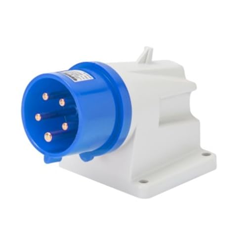 Gewiss GW60416 Socle de prise industrielle mural 32A 3P+T IP44