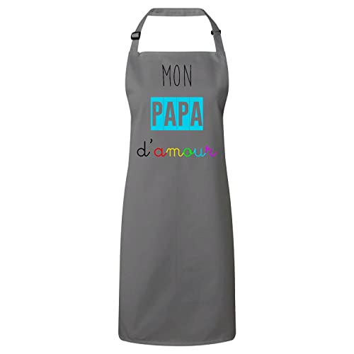 Tablier cuisine Pere Love pour les barbecues en famille et les ateliers culinaires du dimanche