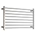 FacilBuy Radiador Toallero, Calentador de Toallas de 8 Barras y Secador, Horizontal de 90 cm, Calientatoallas Eléctricos de Acero Inoxidable de Pared, para Baño, Hotel, SPA, Barberia