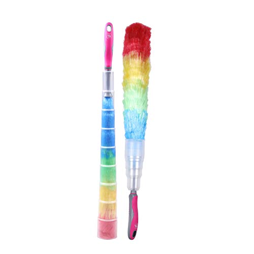 Image of WBM Duster, Long Electrostatic Feather Clean Like a Magnet, Hand Washable and Reusable with Microfiber