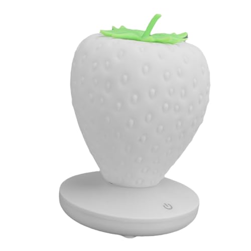 Lámpara de noche de fresa recargable USB LED miniatura 2