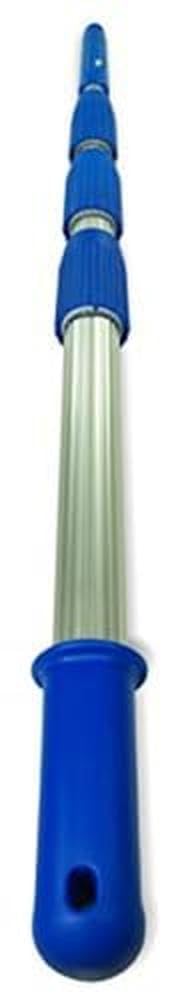 ALCLEAR 960013 Barra telescópica de Aluminio para Limpiar Cristales, Extensible de 74, 50 cm a 180 cm, para el Set de Ventanas