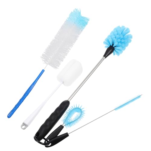 COLLBATH Electric Bottle Brush for Cleaning Cup Brush Portable Crevice Cleaning Dishwasher Set