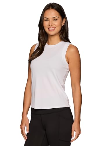 RBX Active Women's Workout Top Bubble Mesh Quick Drying Performance Training Gym Crewneck Tank Top for Women4