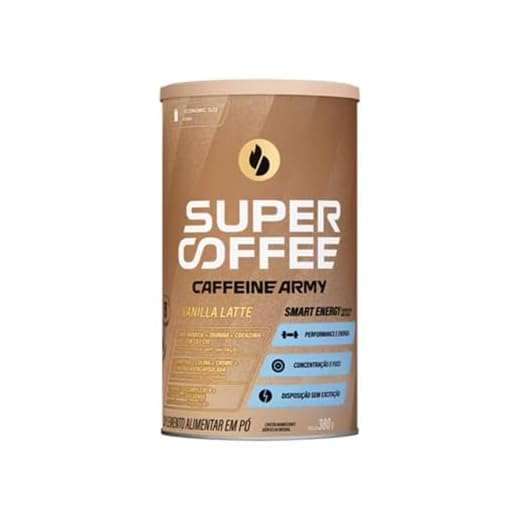 Caffeine Army Supercoffee 3.0 Vanilla Latte 380g,