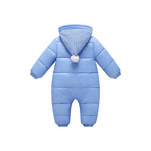 Baby sneeuwpak speelpak winter overall met capuchon rompers meisjes jongens warme kledingset - Image 3