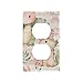xigua Toggle Switch Wallplate Cute Baby Dragons Switch Wall Plate Cover,Decorative Outlet Cover Switch Cover for Home Office Bedroom 4.53