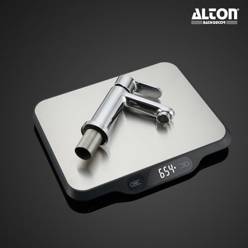 Image of ALTON XNO5115, Single Lever Basin Mixer | Bathroom Wash Basin Mixer Tap | Basin Tap | Silver