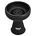 Silicone Hookah Bowl - Kitosun Silicone Phunnel Bowl with 7 Holes - Shisha Bowl Black Color - Right Replacement for Clay&Ceramic Bowls 3.5