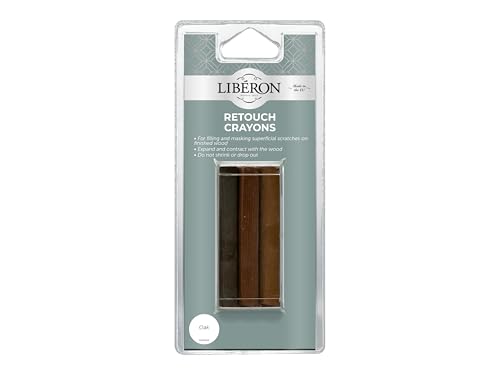 V33 Liberon Retouch Crayons 3 Pack Oak
