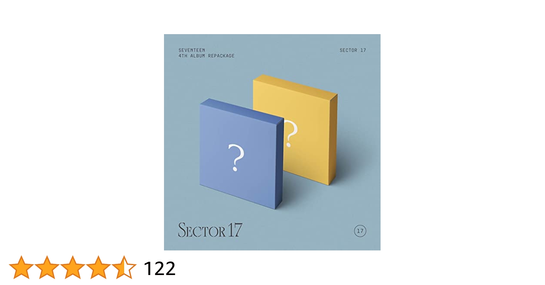 Amazon.co.jp: SEVENTEEN 4th Album Repackage 'SECTOR 17