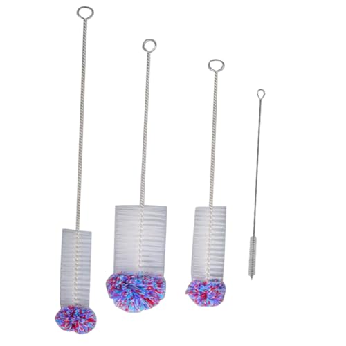 Didiseaon 4pcs Multifunction Cleaning Brush Bottle Brush Cleaning Brush Multi Functional Cleaning Brush Bottle Cleaning Brush Purple